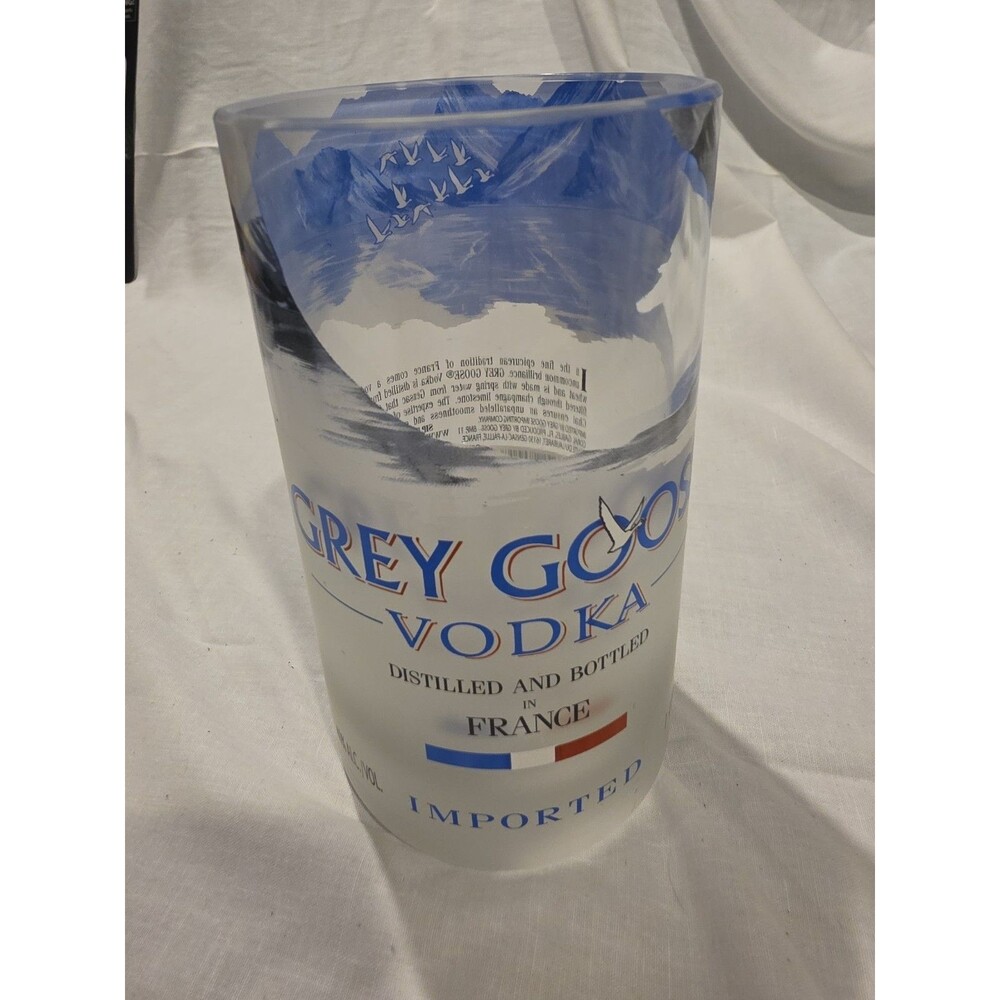 Grey Goose Vodka Bottle Glass Tumbler Highball Cocktail Drinking Glass Barware